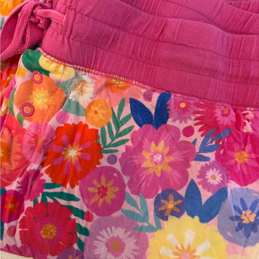 Little Sleepies Colorful Floral Pajama Set - Picture 3 of 3